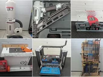 Machine Shop and Wood Shop Auction